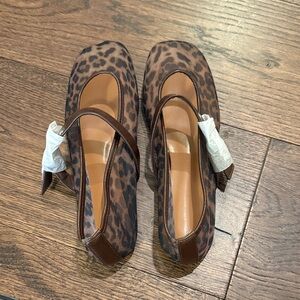 NEW mesh Leopard Print Women's Shoes